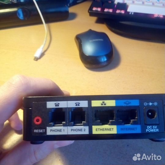 Clisco ATA with router