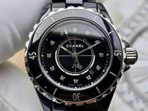 Часы Chanel J12 Black Diamond Dial