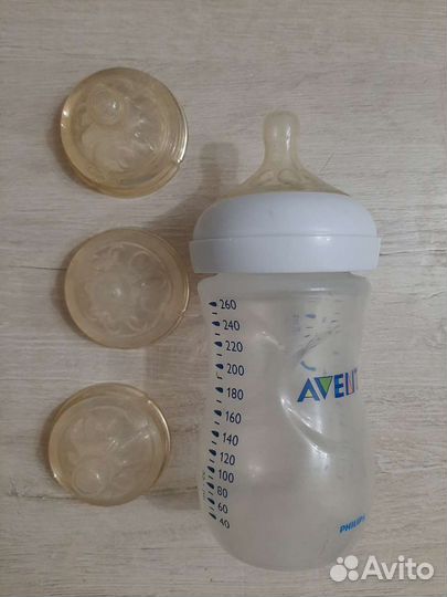Бутылочки avent natural и соски