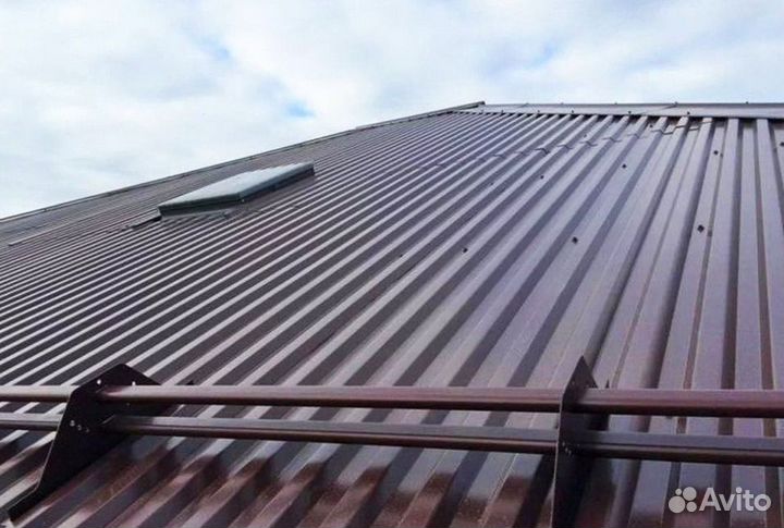 Оцинкованный профнастил С21 6х1,05м
