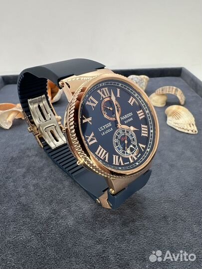 Золотые часы Ulysse Nardin