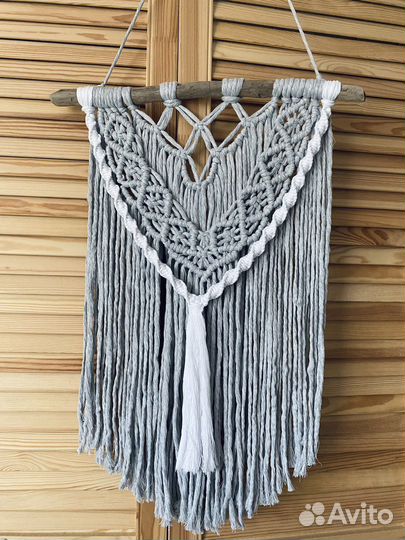 Настенное панно макраме