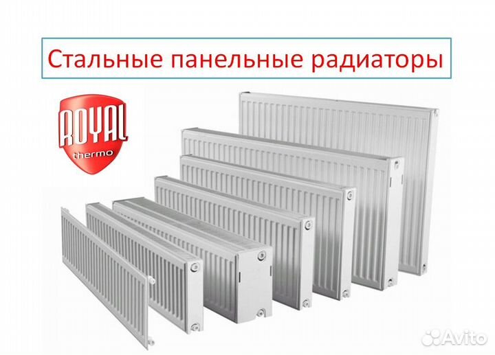 Стальные панельные радиаторы royal thermo