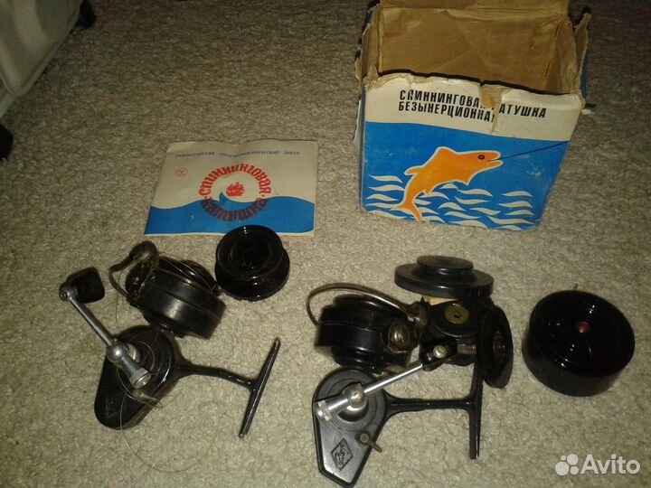 Спинниговая катушка СССР