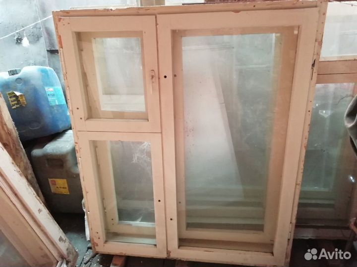 Окно деревянное двойное