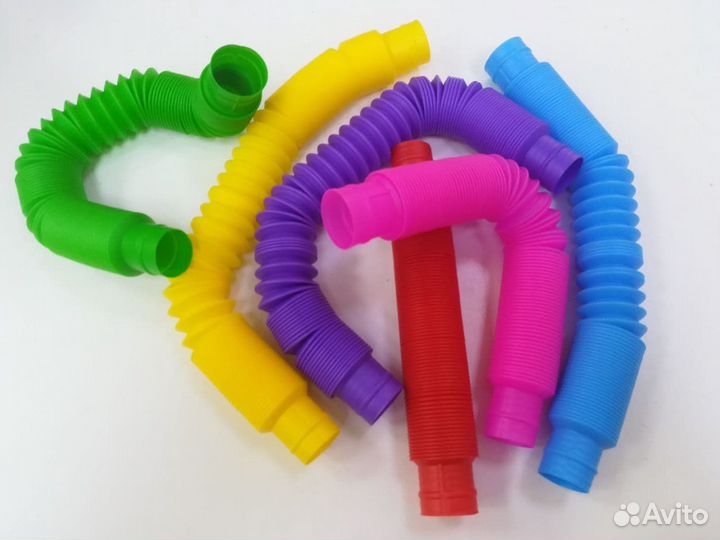 Игрушка антистресс трубка Pop Tubes 18 см