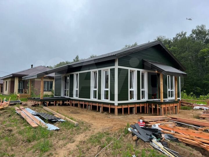 Дом 109 м² на участке 6 сот.