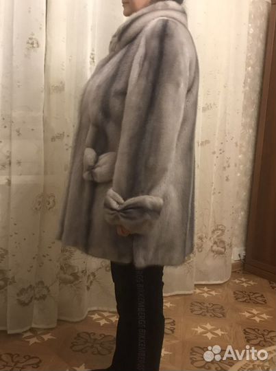 Шуба норковая 52