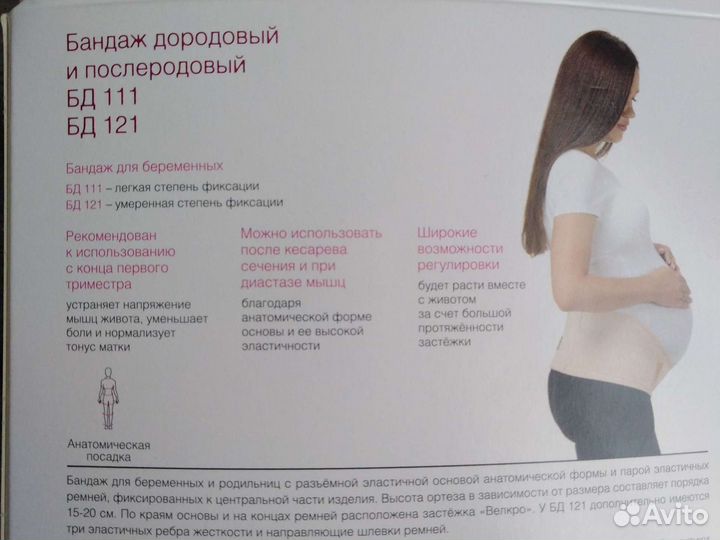 Бандаж до и после родовой в виде пояса