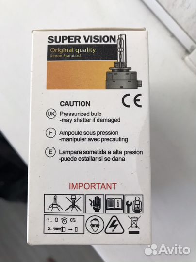 Лампа xenon d1r