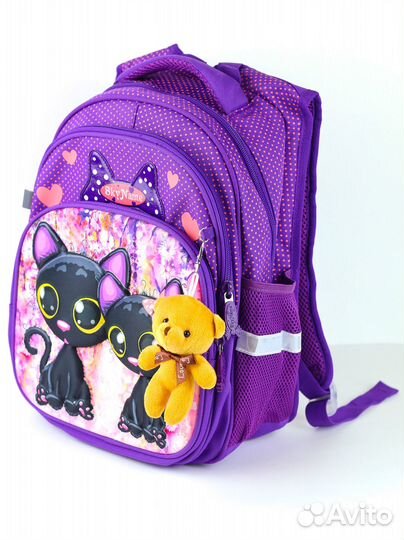 Рюкзак школьный для девочки ортопедический новый