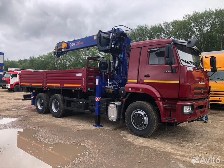 КАМАЗ 65115 с КМУ, 2023