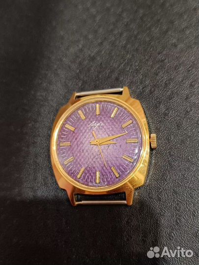 Часы Луч позолоченные СССР
