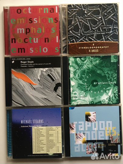 CD диски оригинальные - ambient, industrial, IDM