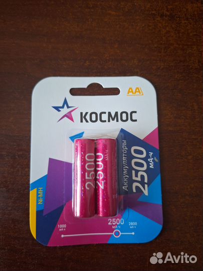 Аккумуляторные батарейки аа