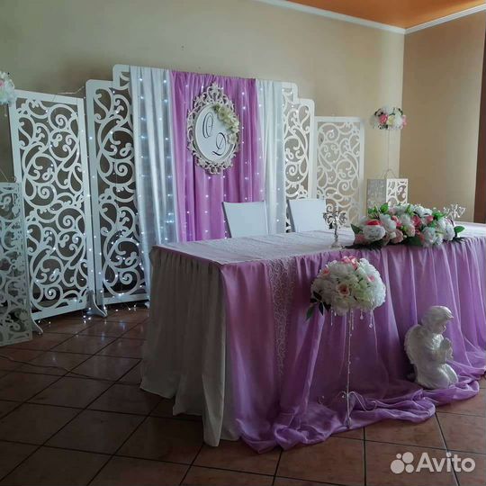 Декорация для свадьбы