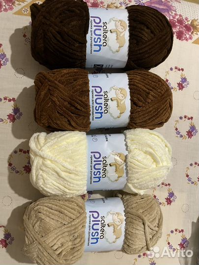 Плюшевая пряжа