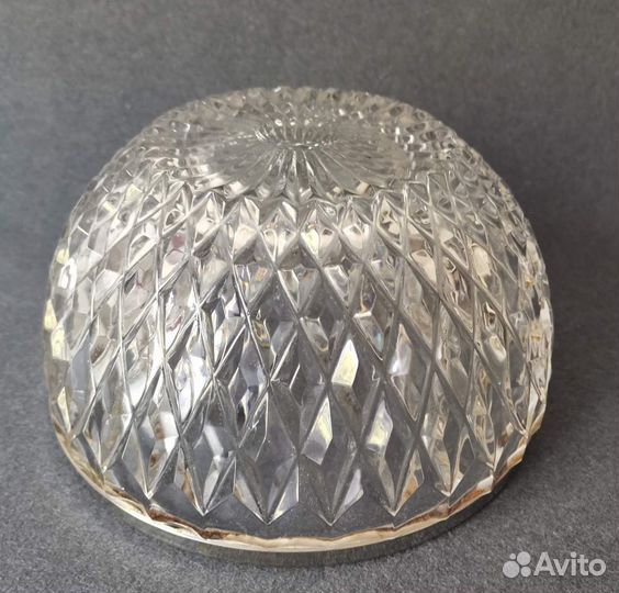 Ваза для фруктов хрустальная СССР