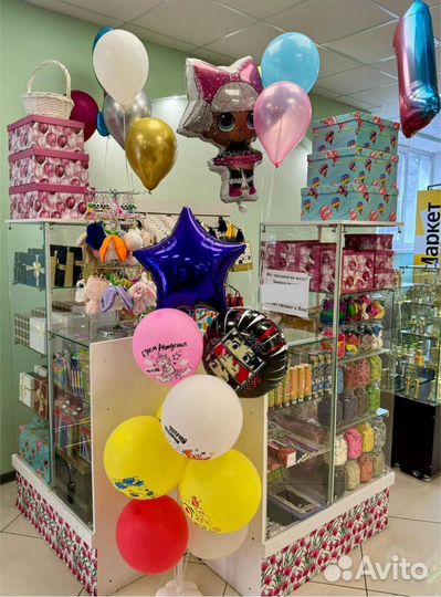 Готовый бизнес воздушные шары и все для праздника