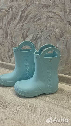 Резиновые сапоги crocs 34