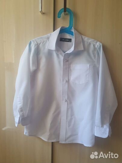 Рубашка белая детская