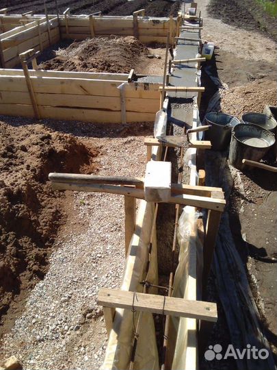 Бригада. Бетонные работы. Замена венцов