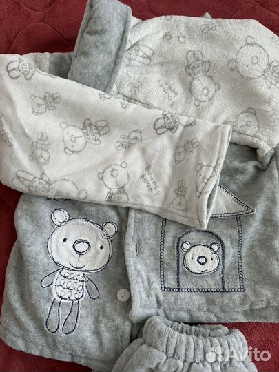 Косюм детский медвежонок утепленный 9 месяцев