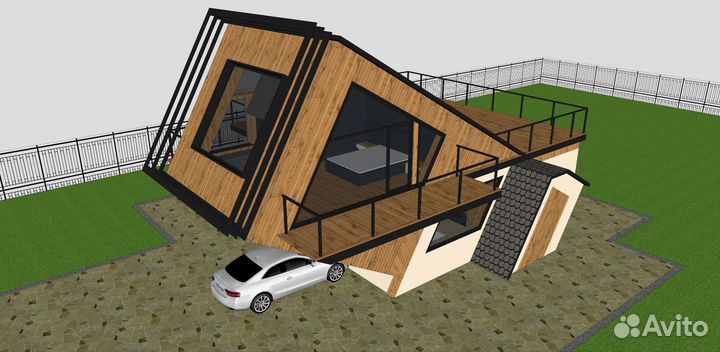 Чертежи 3D sketchUp