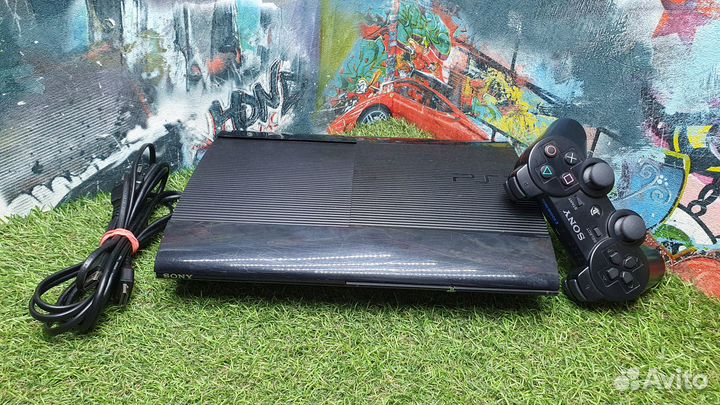 Sony Playstation 3 Super Slim 500Gb прошита