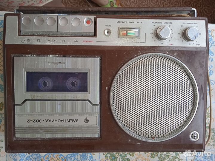Кассетный магнитофон электроника 302