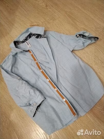 Рубашки на мальчика 134 140