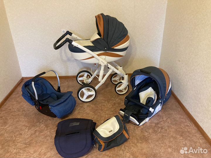 Коляска 2в1 Adamex Barletta