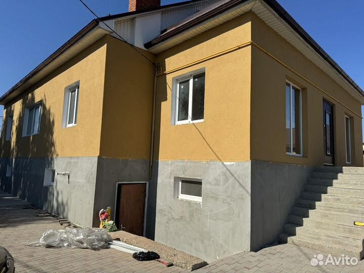 Фасадные работы короед, камешковая штукатурка