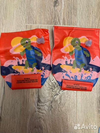 Лодка надувная детская новая нарукавники