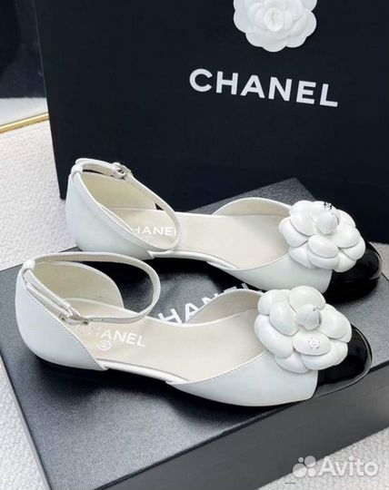 Туфли балетки Chanel