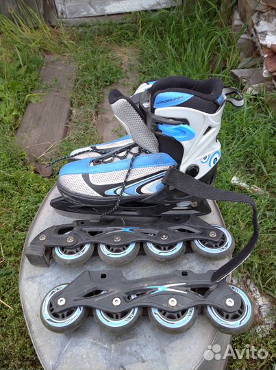 Коньки и ролики 2 в 1