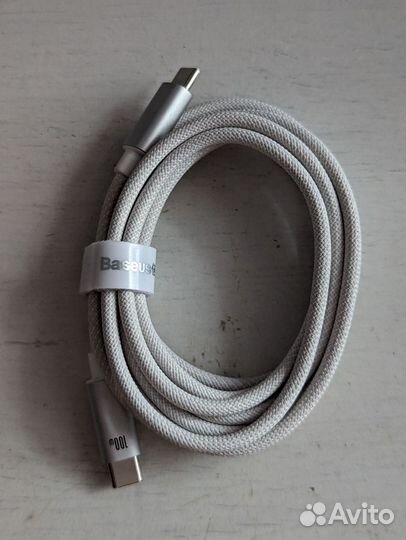 Кабель type-c/type-c 2м