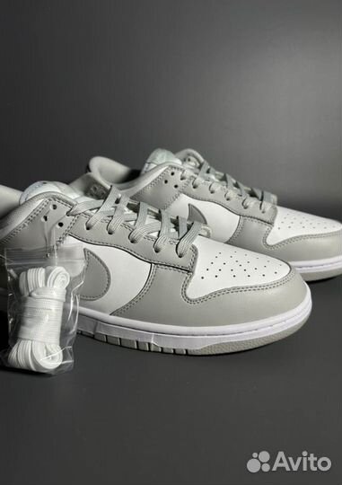 Кроссовки Nike SB Dunk Grey Люкс