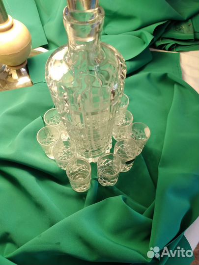 Графин Хрусталь 1996 г. 24 свинец гост