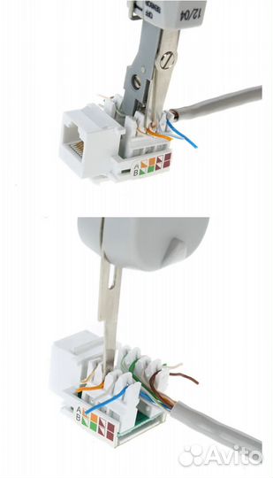 Инструмент для расшивания UTP кабеля