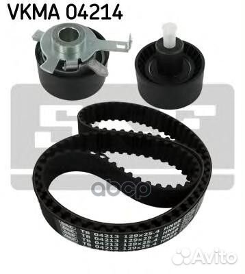 Ремень грм 129 зуб.,25m4mm + 2 ролика ford Mo