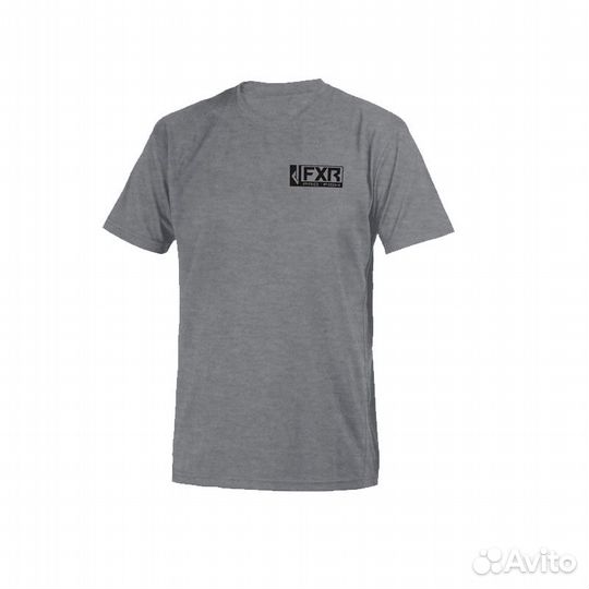 Футболка FXR Strike Grey/Heather/Orange 202059-073