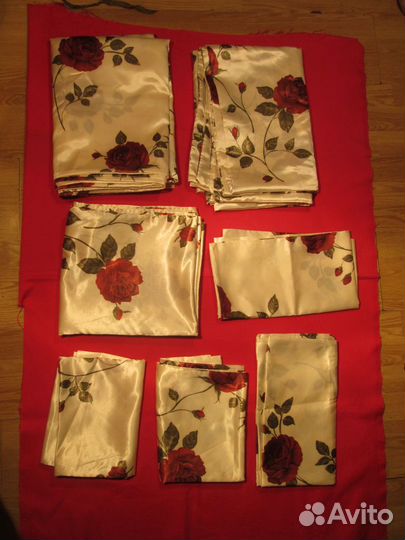 Постельное бельё новое из качественного атласа