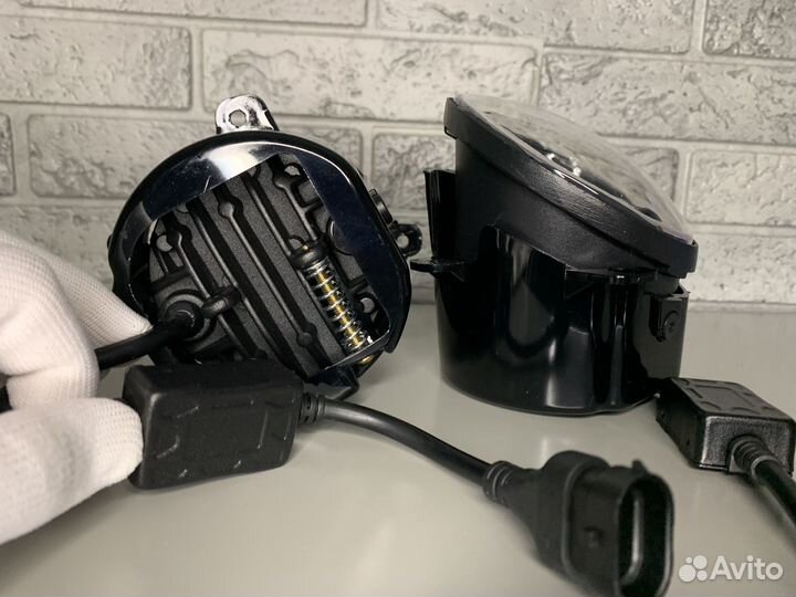 Мощные LED птф Лада Ларгус, Калина, Гранта