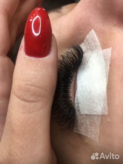 Наращивание ресниц быстро