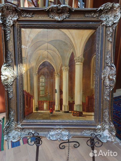 Антикварная картина. А. Торринга