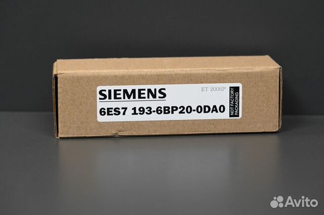 Siemens 6ES7193-6BP20-0DA0 базовый блок, 1 шт