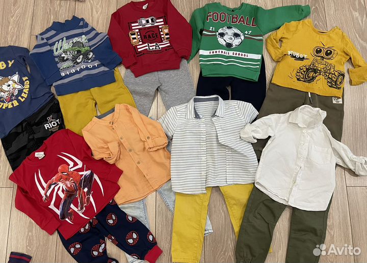 Пакет вещей для мальчика 98 104