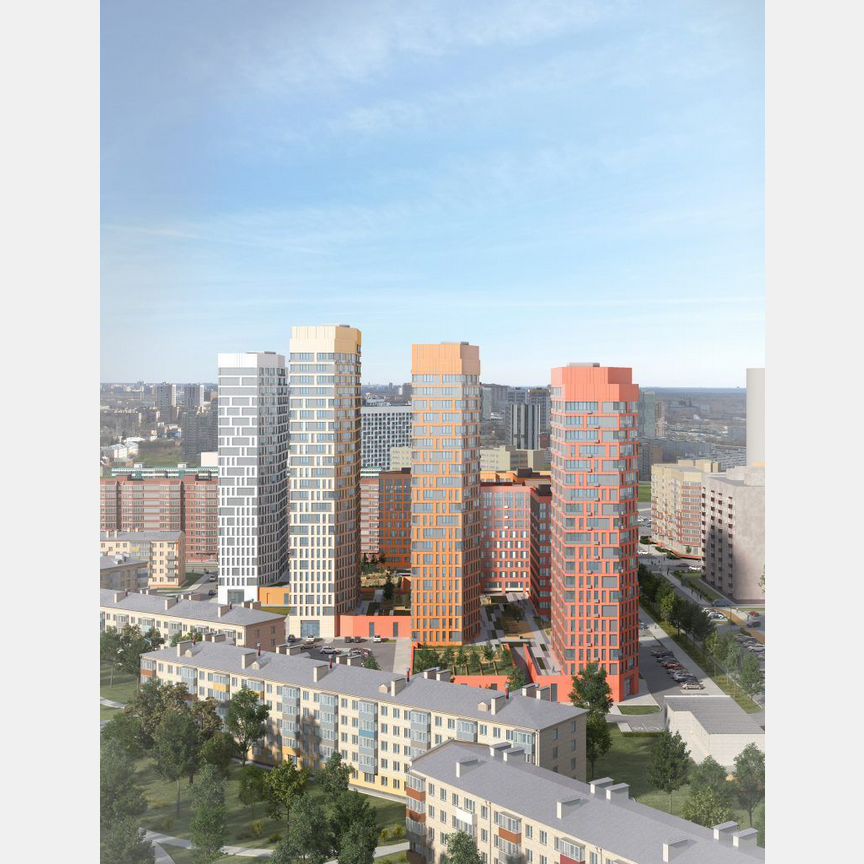 1-к. квартира, 32,9 м², 7/25 эт.