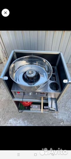 Аппарат для сахарной ваты газовый